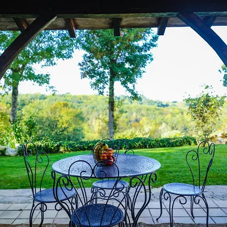 L'Antre Des Bastides Bed and Breakfast Saint-Martin-de-Villereal Buitenkant foto