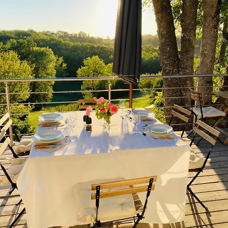 L'Antre Des Bastides Bed and Breakfast Saint-Martin-de-Villereal Buitenkant foto
